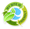 My site is Eco Friendly!